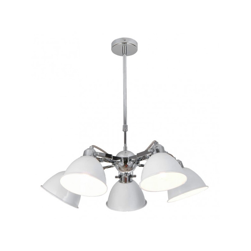 Lámpara Buri cromo 5 x LED E-27  Fabrilamp